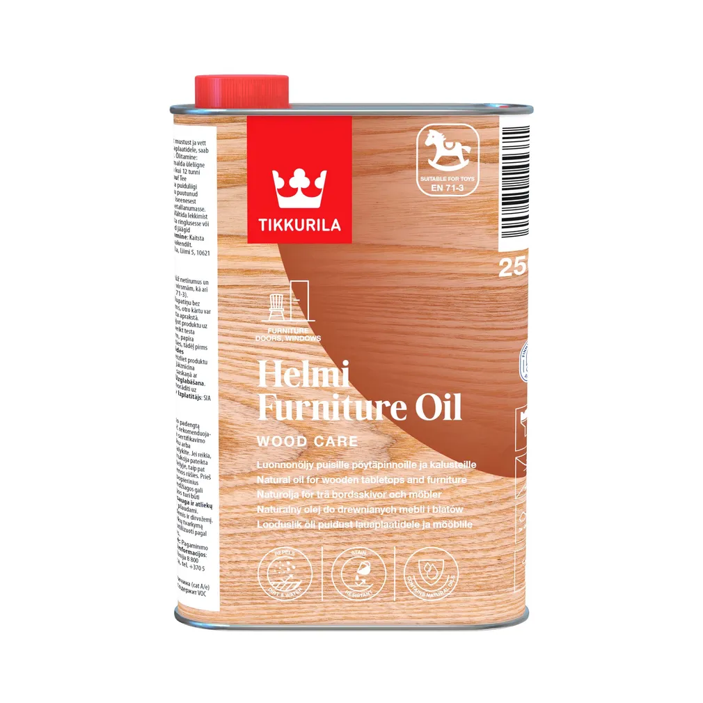 MÖÖBLIÕLI TIKKURILA HELMI FURNITURE OIL 0,25L