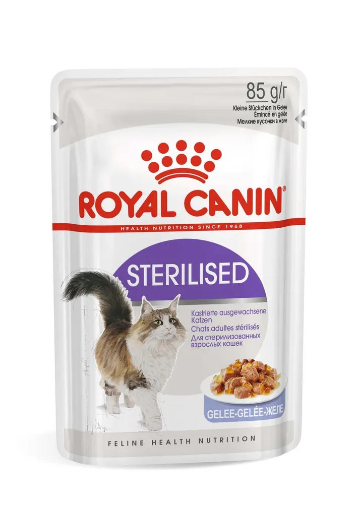 MÄRGTOIT ROYAL CANIN KASSILE STERILISED JELLY 12X85G