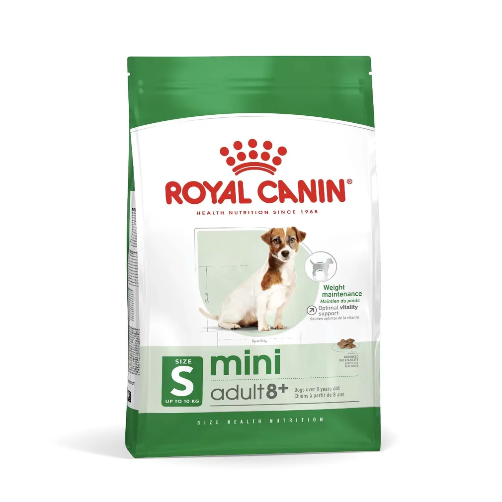 KUIVTOIT ROYAL CANIN KOERALE MINI ADULT 8+ 2KG