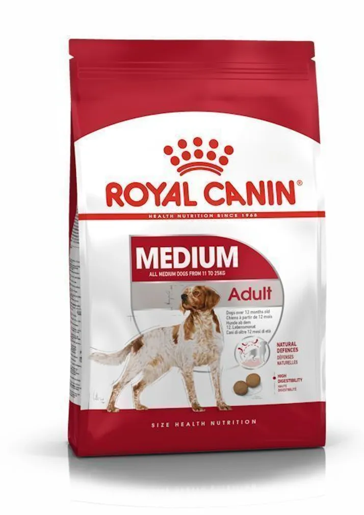 KUIVTOIT ROYAL CANIN KOERALE MEDIUM ADULT 15KG