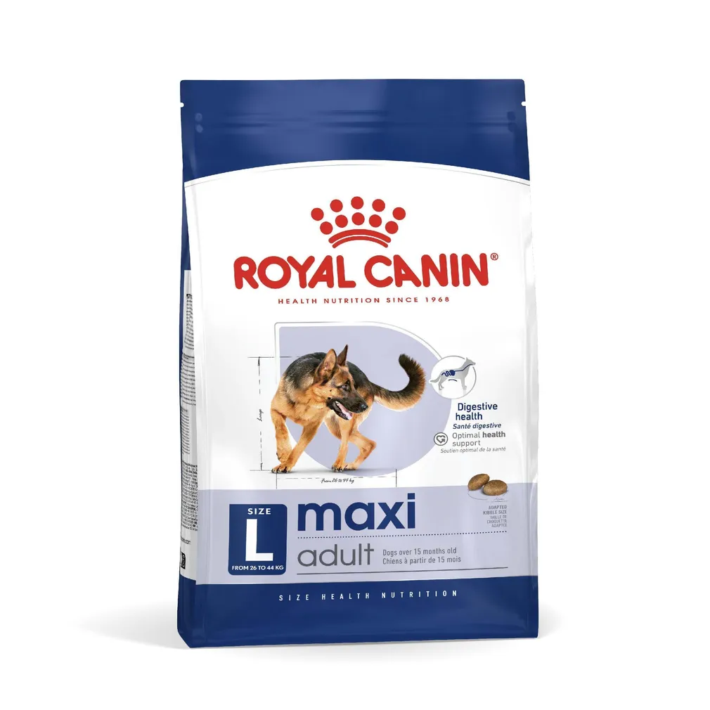 KUIVTOIT ROYAL CANIN KOERALE MAXI ADULT 15KG