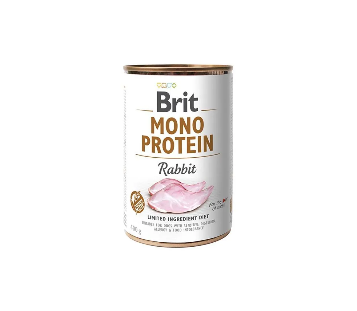 KOERAKONSERV BRIT CARE MONO PROTEIN JÄNES 0,4KG