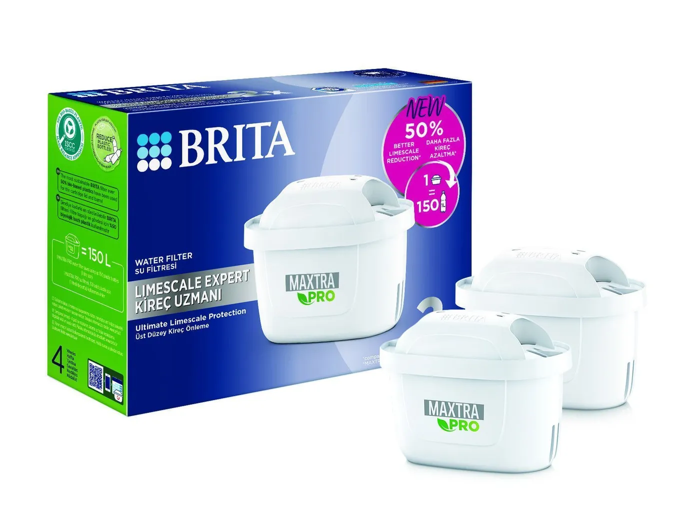 VEEFILTER BRITA MXPRO LIMESCALE EXPERT 2TK