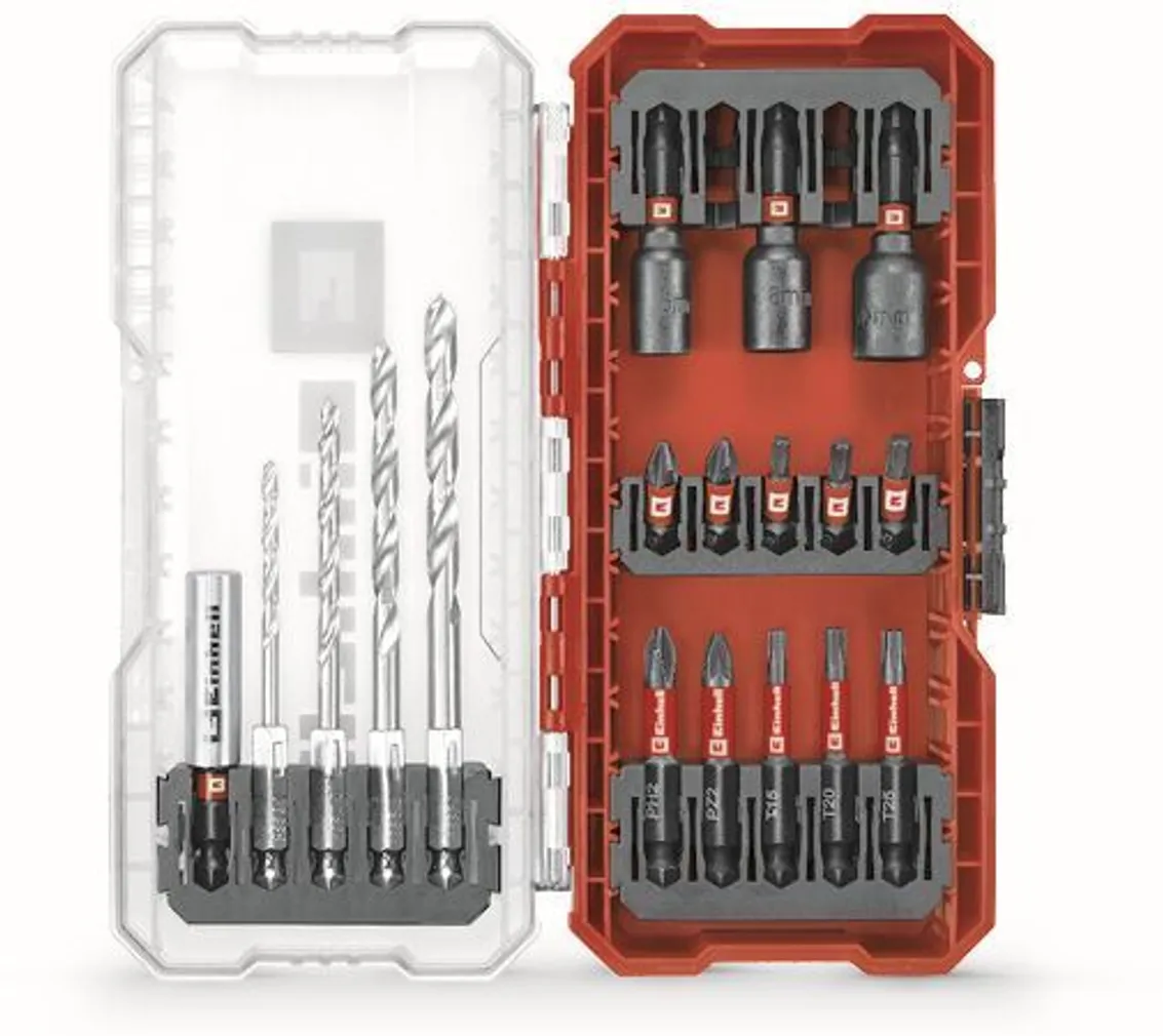 METALLIPUURIDE JA IMPACT OTSIKUTE KOMPLEKT EINHELL S-CASE 18TK