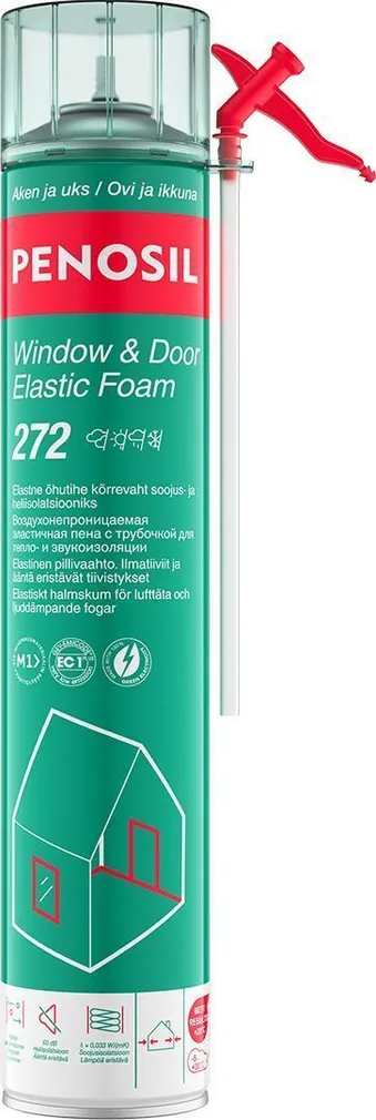 MONTAAZIVAHT PENOSIL WINDOW&DOOR ELASTIC FOAM 272 750ML