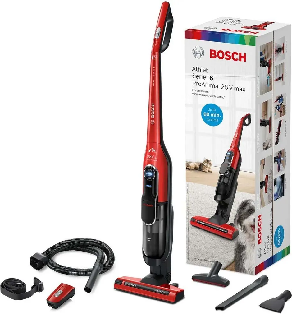 VARSTOLMUIMEJA BOSCH SEERIA6 ATHLET PROANIMAL BCH86PET1 28V PUNANE