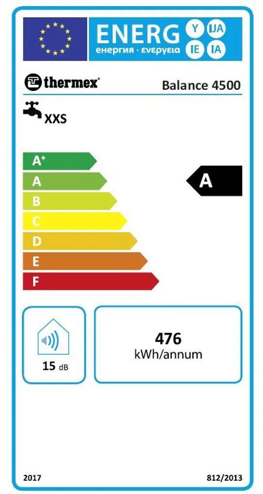 KIIRBOILER THERMEX BALANCE 4500 4500W