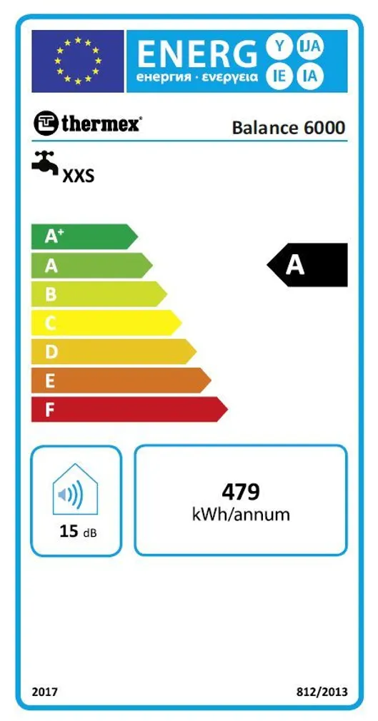 KIIRBOILER THERMEX BALANCE 6000 6000W