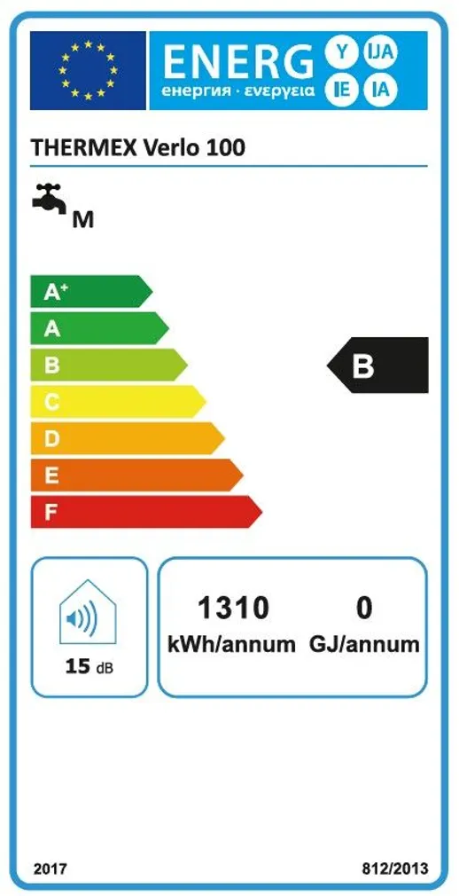 VEEBOILER THERMEX 100 VERLO UNIVERSAALNE 90L