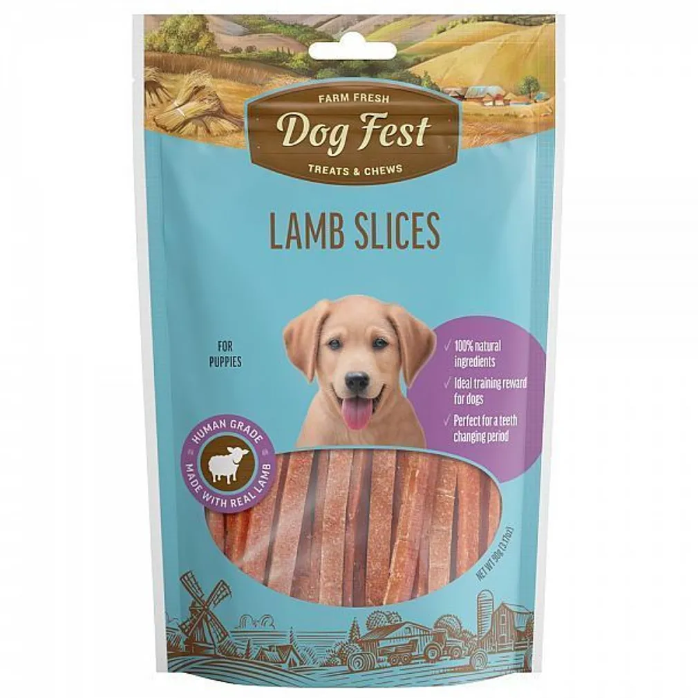 LAMBALIHARIBAD DOGFEST KUTSIKATELE 10X90G