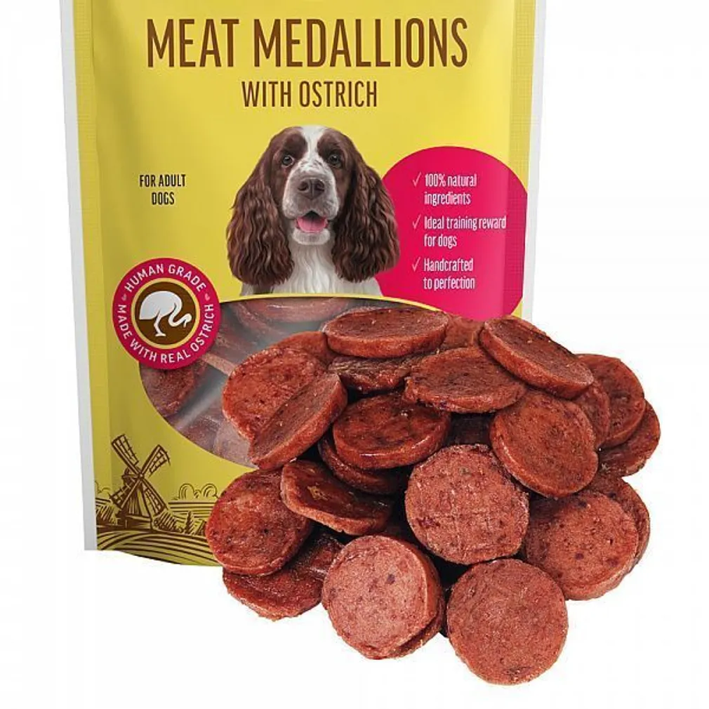 JAANALINNULIHA MEDALJONID DOGFEST KOERTELE 10X90G