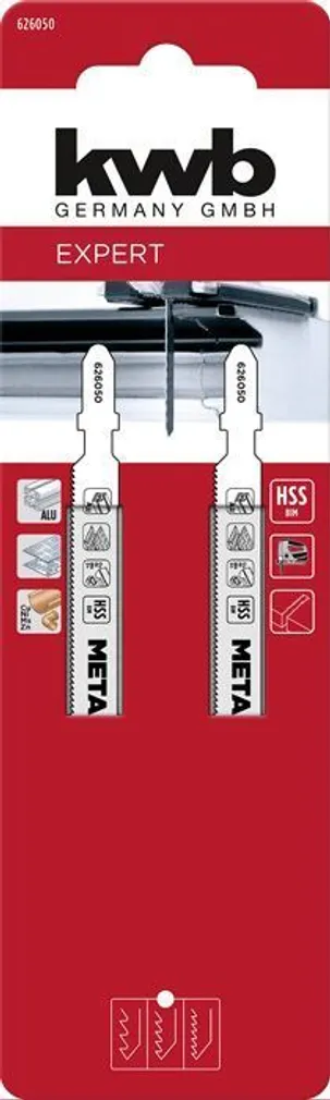 TIKKSAELEHT KWB, PIKK, METALL, KESKMINE 2TK