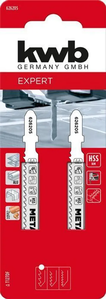 TIKKSAELEHT KWB, METALL, JÄME 2TK