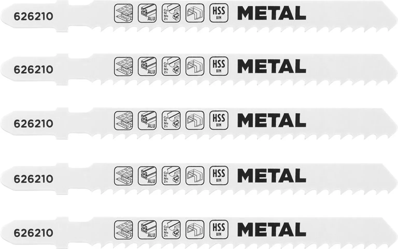 TIKKSAELEHT KWB, METALL, JÄME 5TK