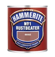 METALLIKRUNTVÄRV HAMMERITE NO.1 RUSTBEATER 0,5L BEEŽ