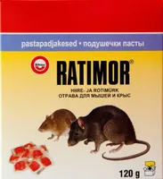 HIIRE- JA ROTIMÜRK RATIMOR 120G PASTAPADJAKESED