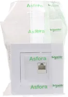 DATA PESA 1XRJ45 CAT5 UTP SÜV VALGE ASFORA