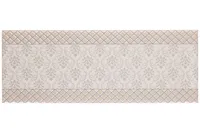 KERAAMILINE DEKOORPLAAT 40X15CM DEC. WHITEHALL WHITE