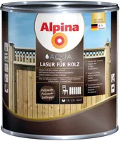 PUIDUKAITSEVAHEND ALPINA AQUA LASUR FÜR HOLZ 2,5L PALISANDER