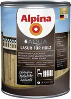 PUIDUKAITSEVAHEND ALPINA AQUA LASUR FÜR HOLZ 0,75L EEBENIPUU