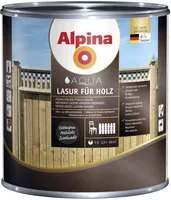 PUIDUKAITSEVAHEND ALPINA AQUA LASUR FÜR HOLZ 2,5L EEBENIPUU