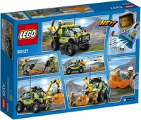 MÄNGUASI LEGO CITY VULKAANI UURIMISE VEOK 175TK