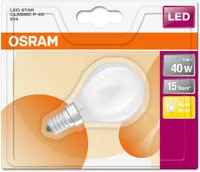 LED LAMP OSRAM LED RETROFIT CLASSIC 4W E14 P45 2700K 470LM MATT