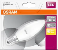 LED LAMP OSRAM LED STAR CLASSIC 5,7W E14 B35 2700K 470LM