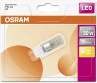 LED LAMP OSRAM LED STAR 2,6W G9 PIN30 2700K 300LM