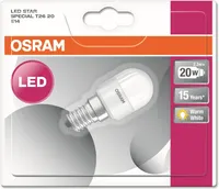 LED LAMP OSRAM LED STAR SPECIAL 2,3W E14 T26 2700K 200LM