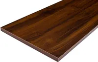 MELAMIINPLAAT REPO 295X16X2470MM WALNUT ECCO