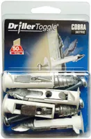 ANKUR KIPSPLAADILE COBRA DRILLERTOGGLE 6X75MM 4TK PAKIS