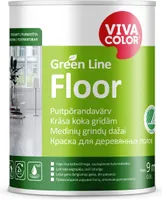 PUITPÕRANDAVÄRV VIVACOLOR GREEN LINE FLOOR 0,9L VALGE POOLMATT