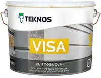 VÄRV TEKNOS VISA BASE 1 POOLMATT 9L VALGE