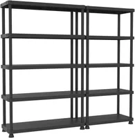 GARAAŽIRIIUL TERRY STORE-AGE SCAFFALE 12045-5C PLASTIK 187,5X120X45