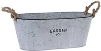 LILLEPOTT GARDEN 42X20X16,5CM SANGADEGA METALL/JUTE