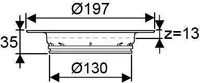 TRAPI TÕSTERÕNGAS UPONOR Ø130MM 13MM