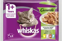 LEMMIKLOOMA KASSIEINE WHISKAS CASSEROLE MIX 4X85G