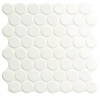 KERAAMILINE PLAAT REALONDA CIRCLE GLOSSY WHITE 30,9X30,9CM 0,86M² PAKIS