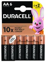 PATAREI DURACELL AA/MN1500 4+2TK PAKIS