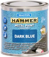 METALLIVÄRV MASTON HAMMER 250ML VASARALAKK SININE