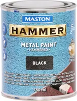 METALLIVÄRV MASTON HAMMER 750ML VASARALAKK MUST