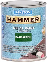 METALLIVÄRV MASTON HAMMER 750ML VASARALAKK ROHELINE