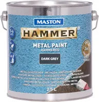 METALLIVÄRV MASTON HAMMER 2,5L VASARALAKK TUMEHALL