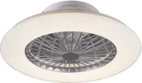 VALGUSTI VENTILAATORIGA TRIO STRALSUND LED 30W 2200LM TITAAN