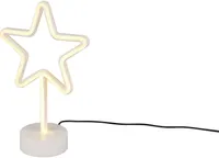 LAUALAMP TRIO STAR LED 1,8W VALGE