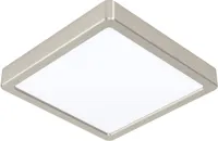 LAELAMP EGLO FUEVA5 LED 16,5W 2000LM 3000K 210X210MM M.NIKKEL