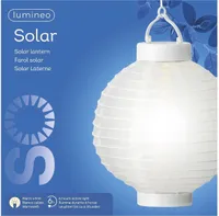 LATERN LUMINEO SOLAR LED SOE VALGUS 20X23CM