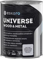 UNIVERSAALVÄRV ESKARO UNIVERSE WOOD&METAL 0,9L LIGHT GREY