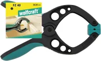 NÄPITSKLAMBER WOLFCRAFT FZ 40MM